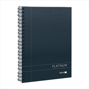 Buy Spirax 401 Platinum Notebook A5 200 Pg Black Pk5