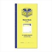 Buy Spirax 551 Memo Book 279X144mm Duplicates Pk10