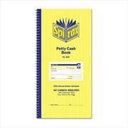 Buy Spirax 552 Petty Cash Book 279X144mm Pk10