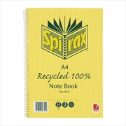 Buy Spirax 810 Recycled Notebook A4 120 Pg Pk5