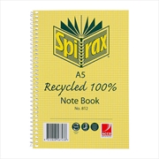Buy Spirax 812 Recycled Notebook A5 120 Pg Pk5