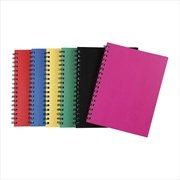 Buy Spirax 510 Hard Cover Book 200 Page Assorted Pk5
