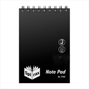 Buy Spirax P560 PP Notebook 112X77 96Pg Black T/O Pk40