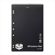 Buy Spirax P905 PP Lecture Pad 140 Pages Blk T/O Pk5