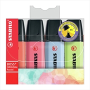 Buy Stabilo Boss Pastel Chisel Assorted2 Pk4