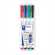 Buy Staedtler LumoColour Whiteboard Markers - Box of 4 - Assorted Colours