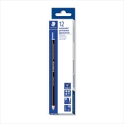 Buy Staedtler Lumocolor permanent glasochrom 108 20 Waterproof Dry marker - Box of 12 - Blue