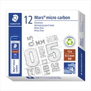 Buy Staedtler Mars Micro 0.5mm HB Carbon Leads - 12 Pack - Box of 12