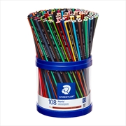 Buy Staedtler Noris Colour Assorted Pencils - Cup of 108