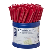 Buy Staed Ballpoint430 MdRed Cup50