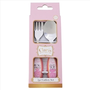 Buy Claris 2 Piece Stainless Steel Cutlery Set