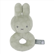 Buy Ring Rattle - Miffy Green Flower