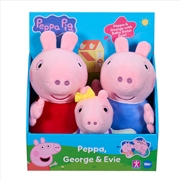 Buy Peppa Pig Trio Pack - Peppa, George & Baby Evie