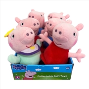 Buy Peppa Pig Collectable Soft Toys With Baby Evie (Sent At Random)