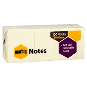 Buy Marbig Notes  40X50mm Ylw Pk12