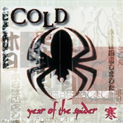 Buy Year Of The Spider - Red With White Spider Web Swirl Vinyl