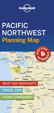 Buy Lonely Planet Pacific Northwest Planning Map