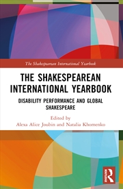 Buy The Shakespearean International Yearbook