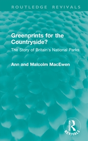 Buy Greenprints for the Countryside?