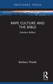 Buy Rape Culture And The Bible