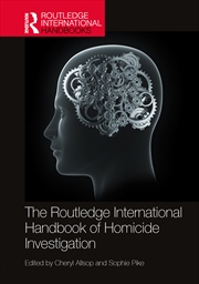 Buy The Routledge International Handbook Of Homicide Investigation