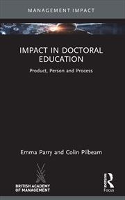 Buy Impact In Doctoral Education