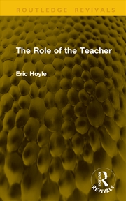 Buy The Role Of The Teacher