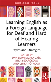 Buy Learning English As A Foreign
