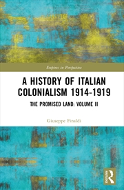 Buy A History Of Italian Coloniali
