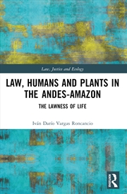 Buy Law, Humans And Plants In The