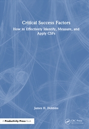 Buy Critical Success Factors