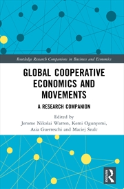 Buy Global Cooperative Economics A