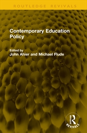 Buy Contemporary Education Policy
