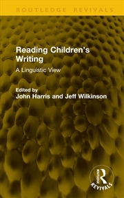 Buy Reading Childrens Writing