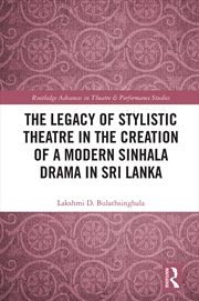 Buy The Legacy Of Stylistic Theatr