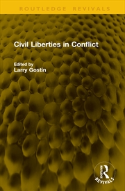 Buy Civil Liberties In Conflict