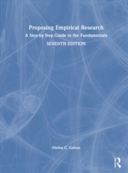 Buy Proposing Empirical Research