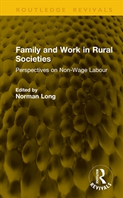 Buy Family And Work In Rural Socie