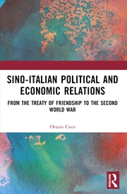 Buy Sino-Italian Political And Eco