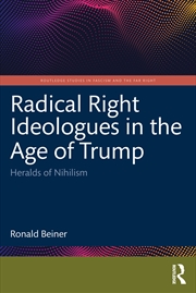 Buy Radical Right Ideologues In Th