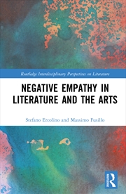 Buy Negative Empathy In Literature