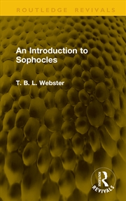 Buy An Introduction To Sophocles