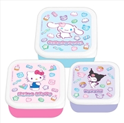 Buy Hello Kitty Sweets Storage Pots Set Of 3