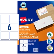 Buy AV Inkjet Label J8166 6UP Pk50