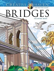 Buy Creative Haven Bridges Coloring Book