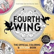 Buy Fourth Wing: The Official Coloring & Sticker Book