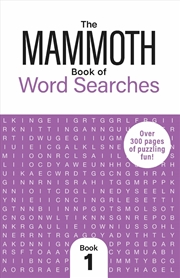Buy The Mammoth Book of Word Searches 1