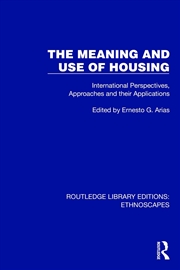 Buy The Meaning And Use Of Housing