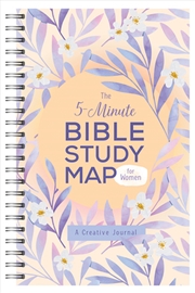 Buy 5-Minute Bible Study Map for Women: A Creative Journal