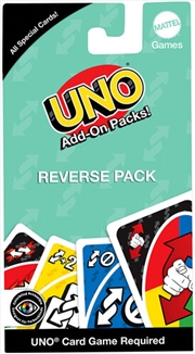Buy Mattel Games - Uno Add-On Packs, Reverse Pack